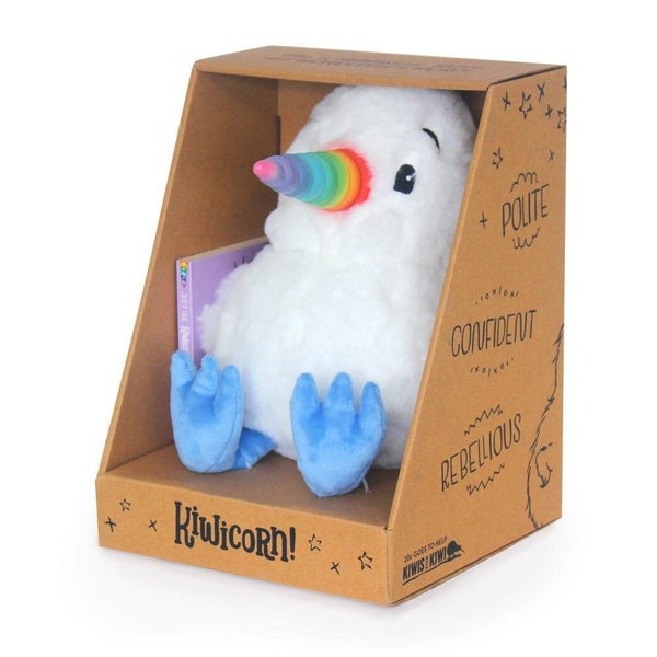 Kiwicorn Plush with Book Carousel 1