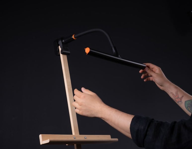 Easel Lamp Adjustable 3 Step Dimmer 95+CRI Up To 4 Hours Of Continous Brightness64142335236867112