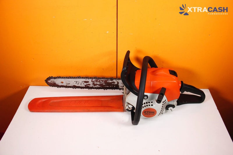 STIHL MS 211 C 16" BAR PETROL CHAINSAW Carousel 1