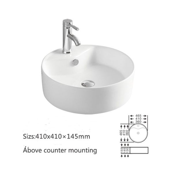 Counter Top Ceramic Basin - A003 Carousel 2