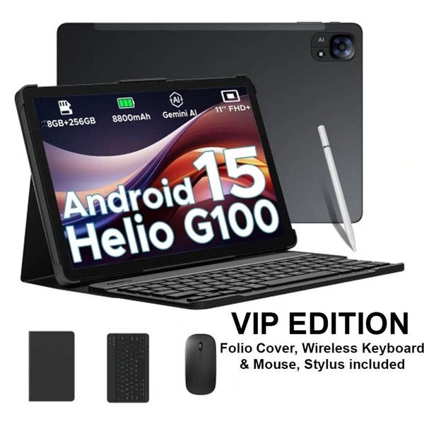 Doogee Tab E3 11" FHD+ Tablet, 8800mAh Battery, 8GB RAM + 256GB Storage, Andr... Carousel 12