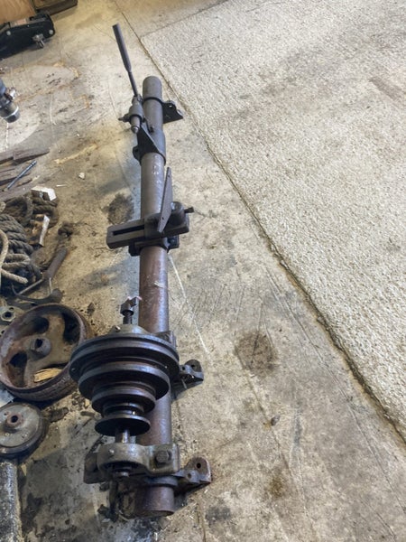 Component of a wood lathe vintage Carousel 1