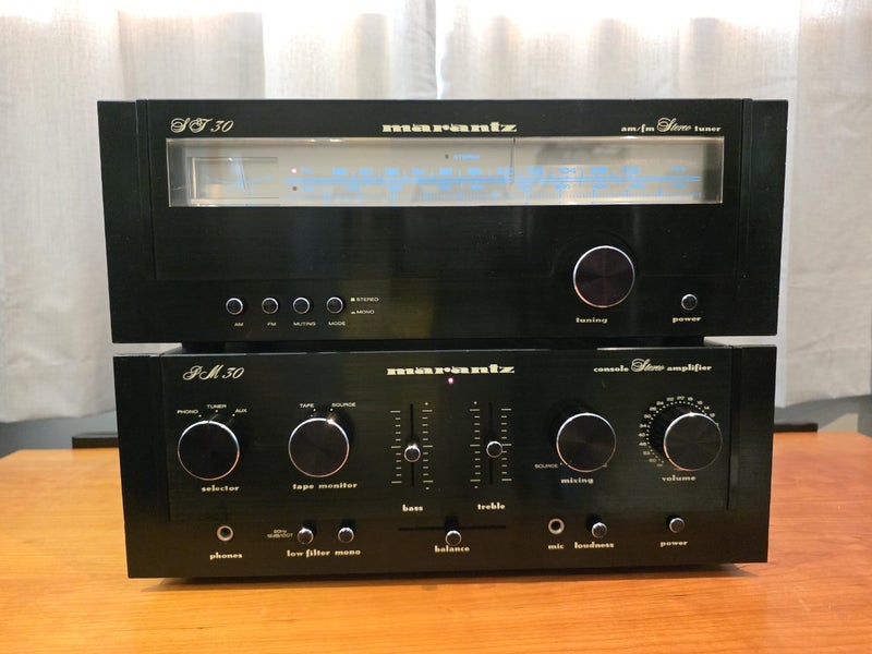 Marantz PM30 Amp & ST30 Tuner Carousel 1