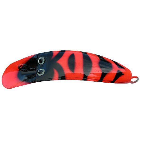 Stingfish Flatfish Lure | Orange Tiger Carousel 1