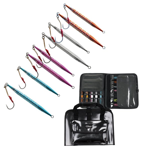 Catch Jig Bag & Double Trouble Kingfish Jig Starter Kit Combo Deal Carousel 1