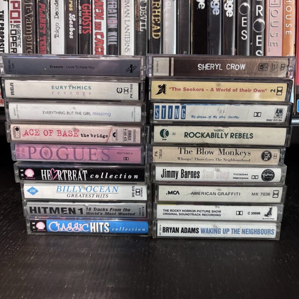 18x Cassette Tape Collection Carousel 1