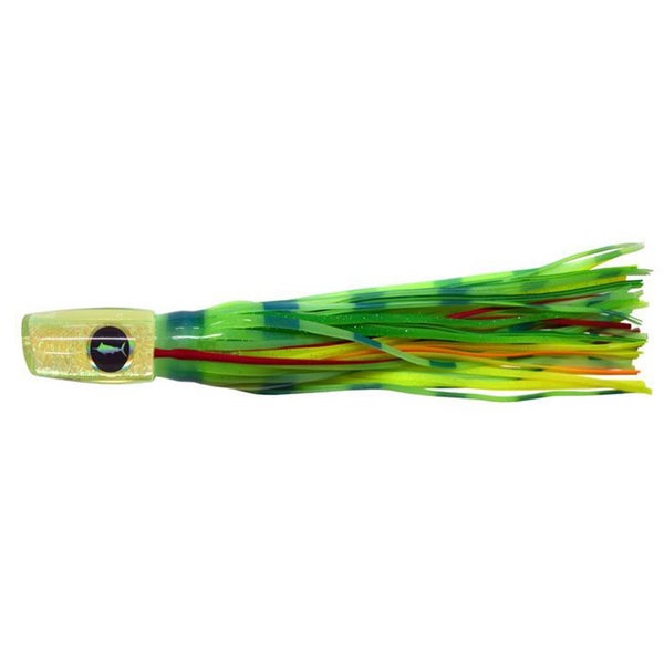 Bluewater Trolling Skirt 10" Plunger Lumo Green Carousel 1