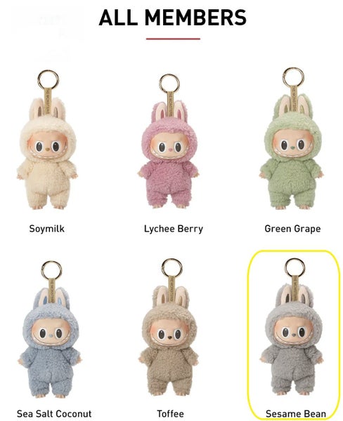 Labubu The Monsters - Exciting Macaron - Sesame Bean Carousel 1