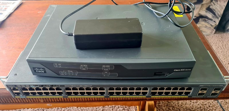 Assorted Cisco network hardware Carousel 1