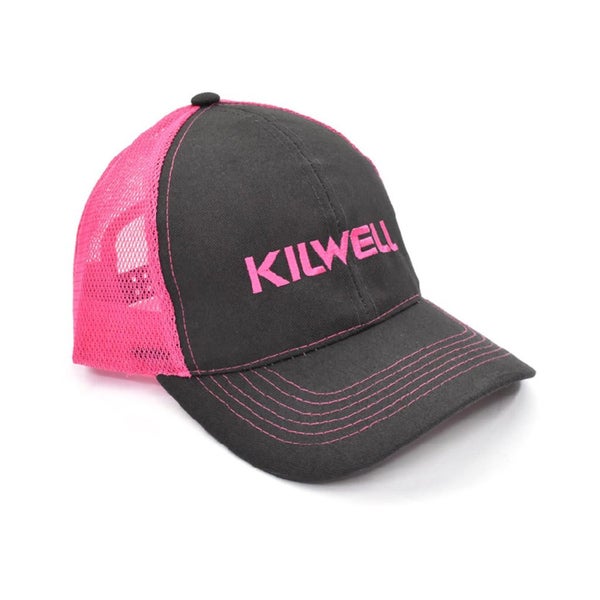 Kilwell Charcoal and Pink Ladies Trucker Cap Carousel 1