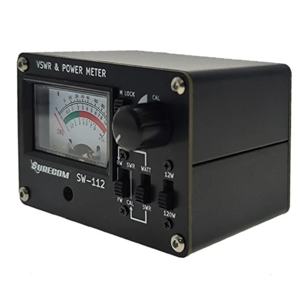 SURECOM SW-112HF Analog HF SWR Meter 1.5 - 60 MHz Carousel 2