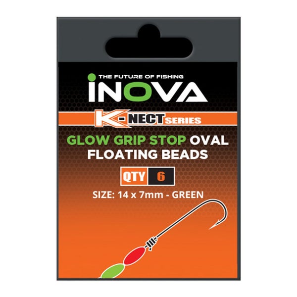INOVA Glow Grip Stop Oval Beads Carousel 2