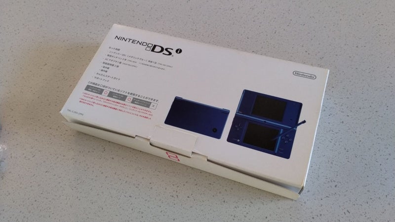 Modded Blue Nintendo DSi in box Carousel 13