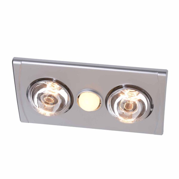 3 in 1 Heat, Light ,Extractor Fan Chrome EXHAUST FAN Carousel 1