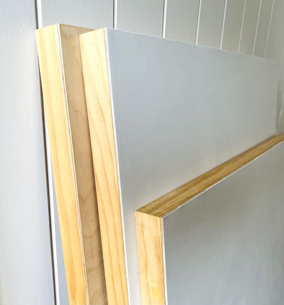 Wooden panels - ideal for artists - 70cm x 90cm (2), 70cm x 70cm Carousel 2