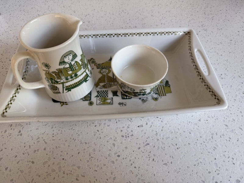 Figgjo Flint Turi Gramstad Oliver Market Pattern Carousel 9