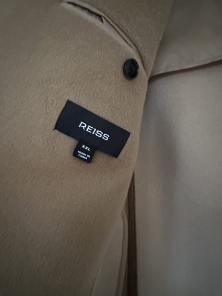 Reiss Epsom Wool blend Overcoat in Camel63616678154497114