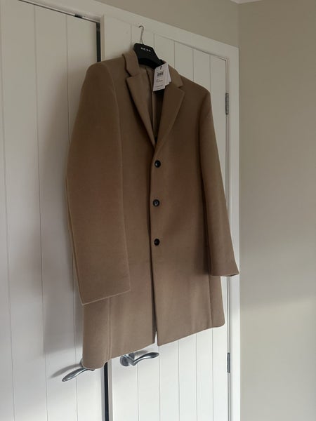 Reiss Epsom Wool blend Overcoat in Camel63616678154497113