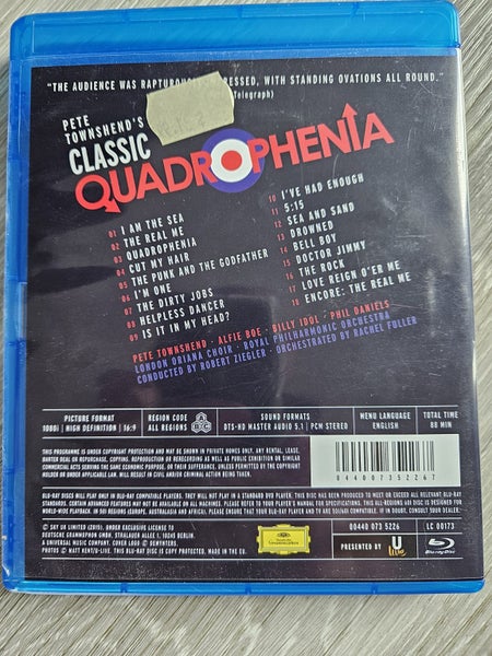 Pete Townshend's Classic Quadrophenia Live At The Royal Albert Hall Carousel 2