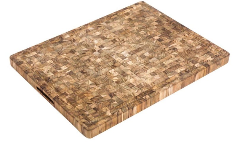 Butcher Block Carving & Cutting Board - Teakhaus (61 x 45 x 3.8cm) Carousel 1