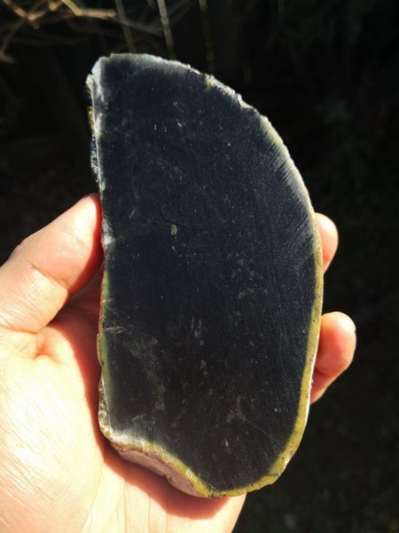Pounamu greenstone carving slab Tile Carousel 1