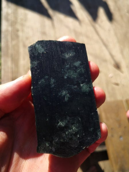 Pounamu greenstone carving slab Tile translucent Carousel 1