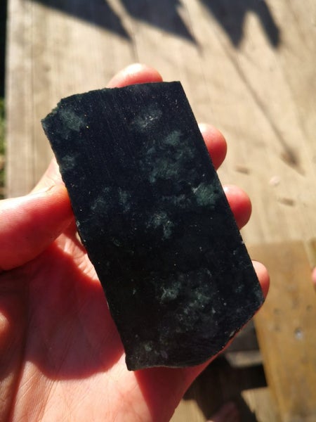 Pounamu greenstone carving slab Tile translucent Carousel 2