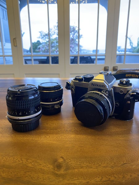 Nikon FM2 with 3lens and MF-16 Data Back63699163429251110