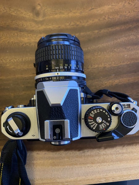 Nikon FM2 with 3lens and MF-16 Data Back63699163429251114