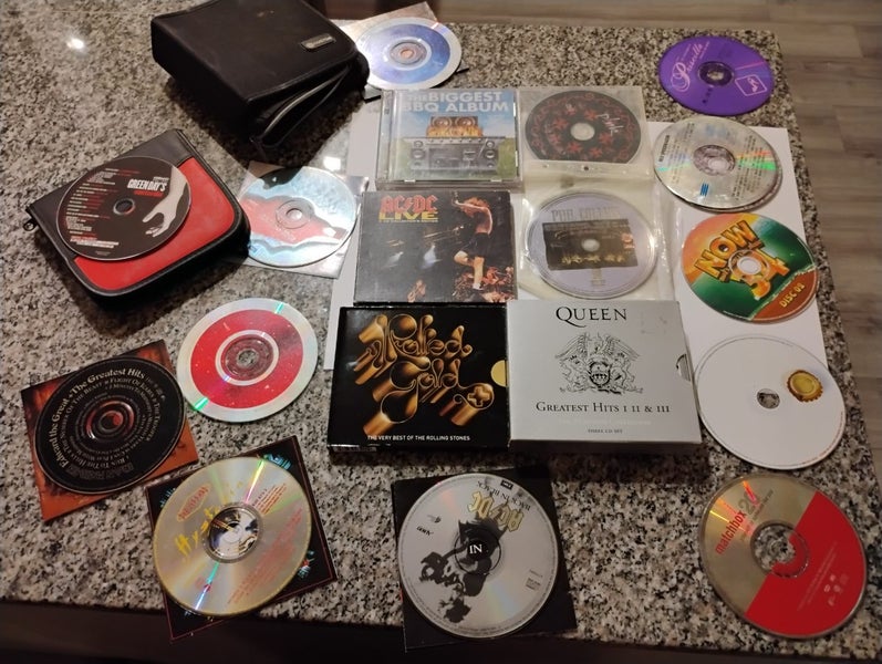 Collection of CDs mainly classic ROCK Carousel 1