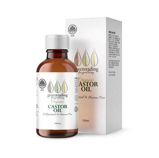 organic food grade Castor Oil 100ml (glass bottle) Carousel 1