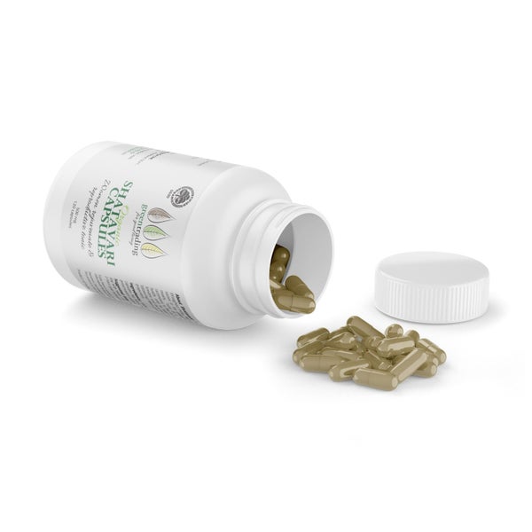 Organic Shatavari 120 Veggie Capsules 500mg Carousel 2