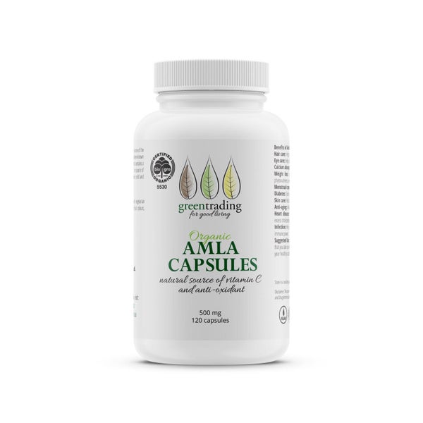 Organic Amla 120 Veggie Capsules 500g Carousel 1