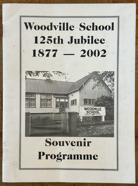 Woodville School 125th Jubilee 1877-2002 Souvenir Programme Carousel 1