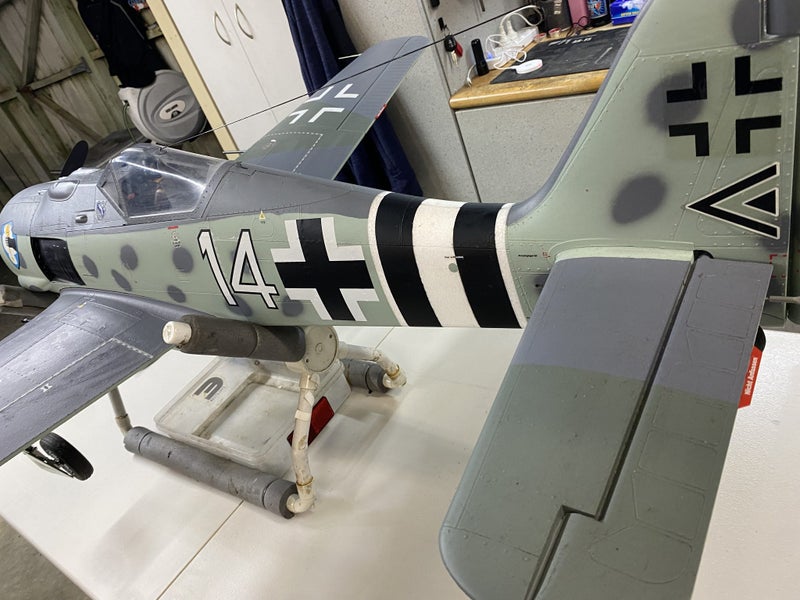 Focke-Wulf Fw190A 1.5m BNF Basic with Smart - EFL01350 Carousel 1