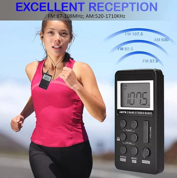 Pocket Walkman Radio AM/FM Carousel 2
