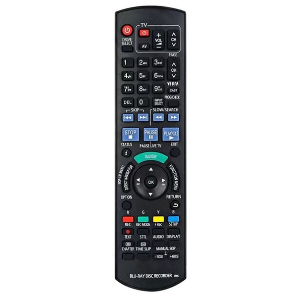 Panasonic Remote Control DMR-XW390 DMR-XW480 DMR-XW380 DMR-XW400 DVD Carousel 1