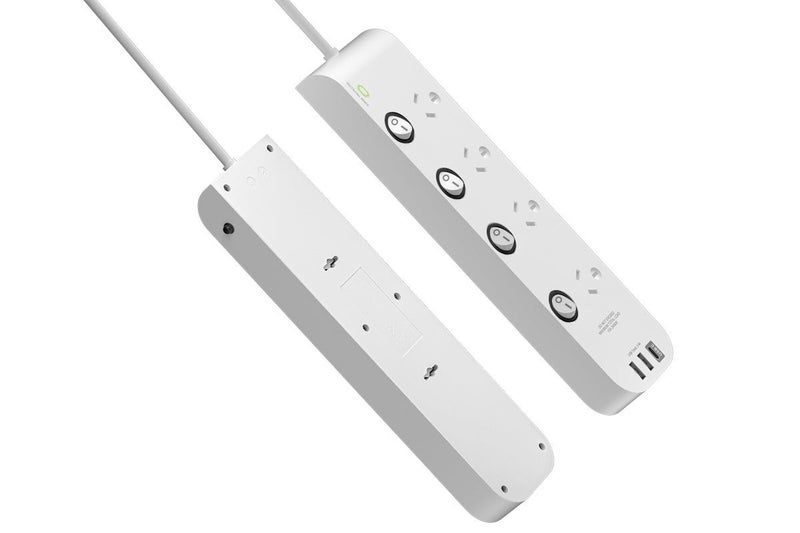 Kogan 4-Way Surge Protect Power Board with 2 USB-A & 1 USB-C Ports Carousel 10