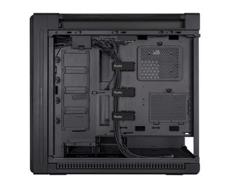 PA602 PROART CASE WOOD METAL EDITION 420mm radiator support 1x 140mm and 2x 200m Carousel 6