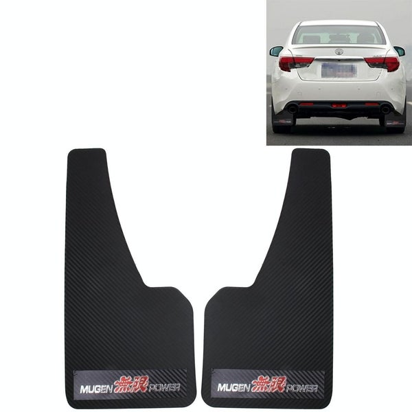 A Pair 3D Carbon Universal Racing Mudflaps Fender Guard Fenders & Mud Guards Pa Carousel 1