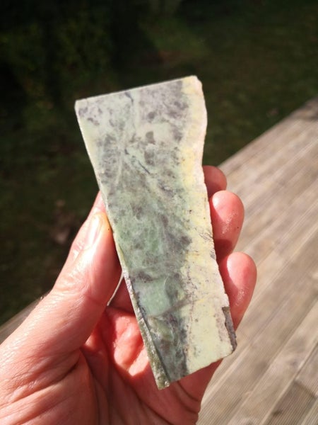 Nephrite jade Inanga Pounamu greenstone carving slab Carousel 1