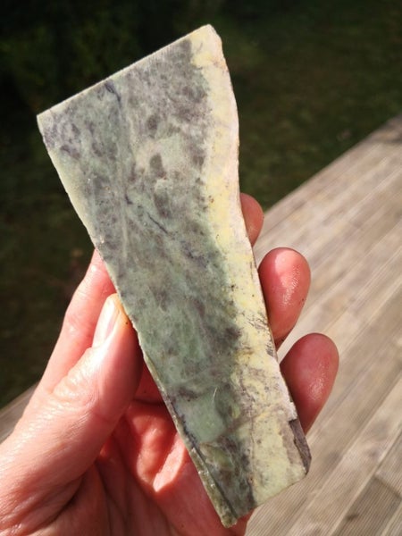 Nephrite jade Inanga Pounamu greenstone carving slab Carousel 2