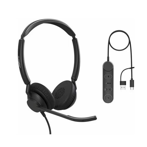 Jabra Engage 50 II Stereo UC USB Headset - USB-C/A Adaptor, Inline Call Contr... Carousel 2
