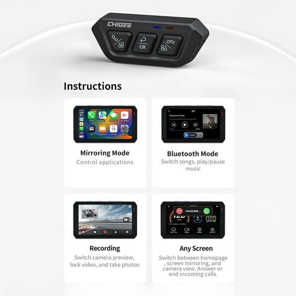 CHIGEE CG PRO 2.4G WIRELESS REMOTE CONTROL Carousel 7