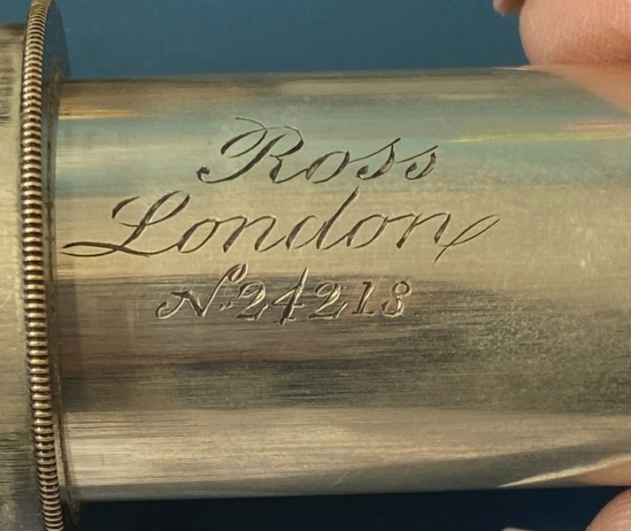 ROSS LONDON THREE DRAW TELESCOPE Carousel 1