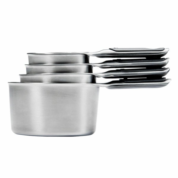 OXO Stainless Steel Measuring Cup Set, 4 Piece Carousel 1