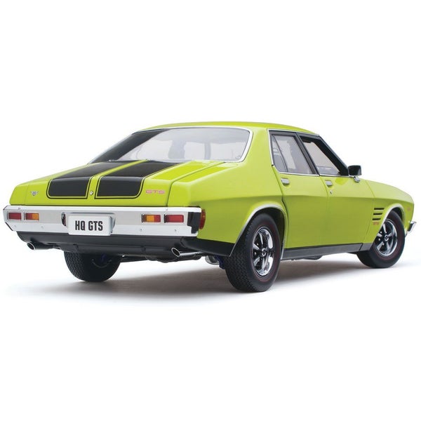 1/18 Holden HQ Monaro GTS Sedan Barbados Green with Black Stripes (350ci Engine) Carousel 2