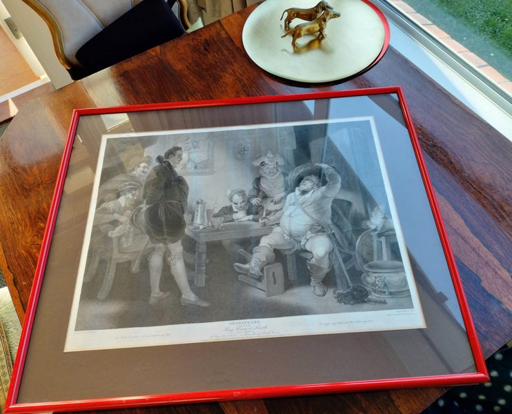 Antique Engraving with Interesting Previous Ownership Detail Carousel 1