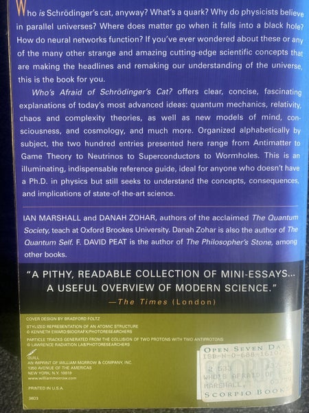Who's Afraid of Schrodinger's Cat - A-Z Guide to new science ideas Carousel 2