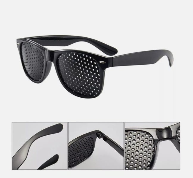 Pinhole Glasses Vision Training & Eyesight Improvement Eyewear Carousel 1